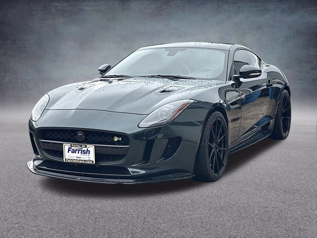 2016 British Racing Green Metallic Jaguar F-TYPE R AWD Coupe