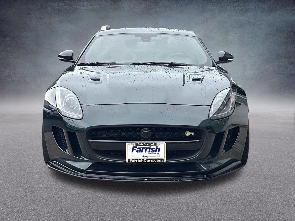 2016 British Racing Green Metallic Jaguar F-TYPE R AWD Coupe