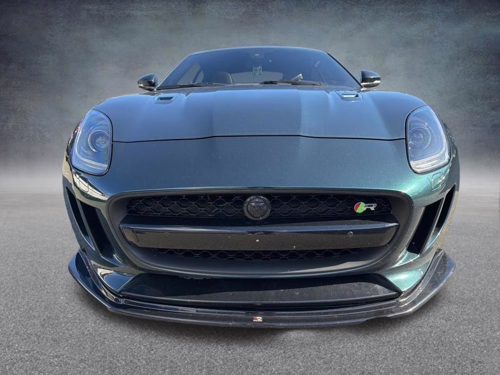 2016 British Racing Green Metallic Jaguar F-TYPE R AWD Coupe