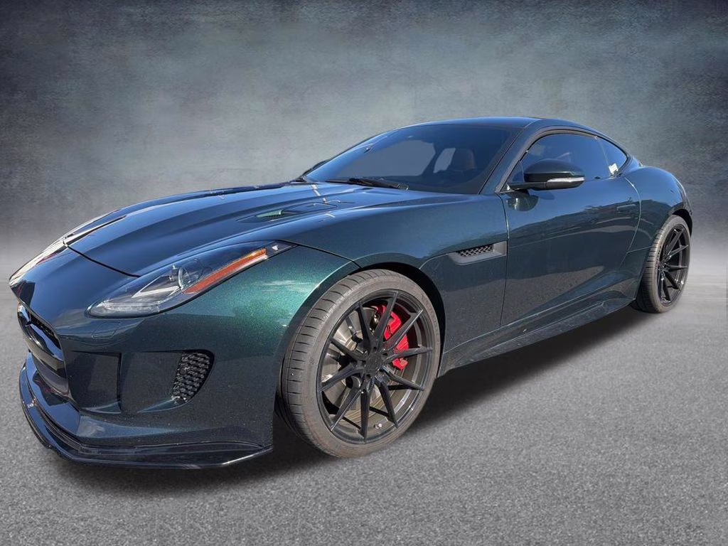 2016 British Racing Green Metallic Jaguar F-TYPE R AWD Coupe