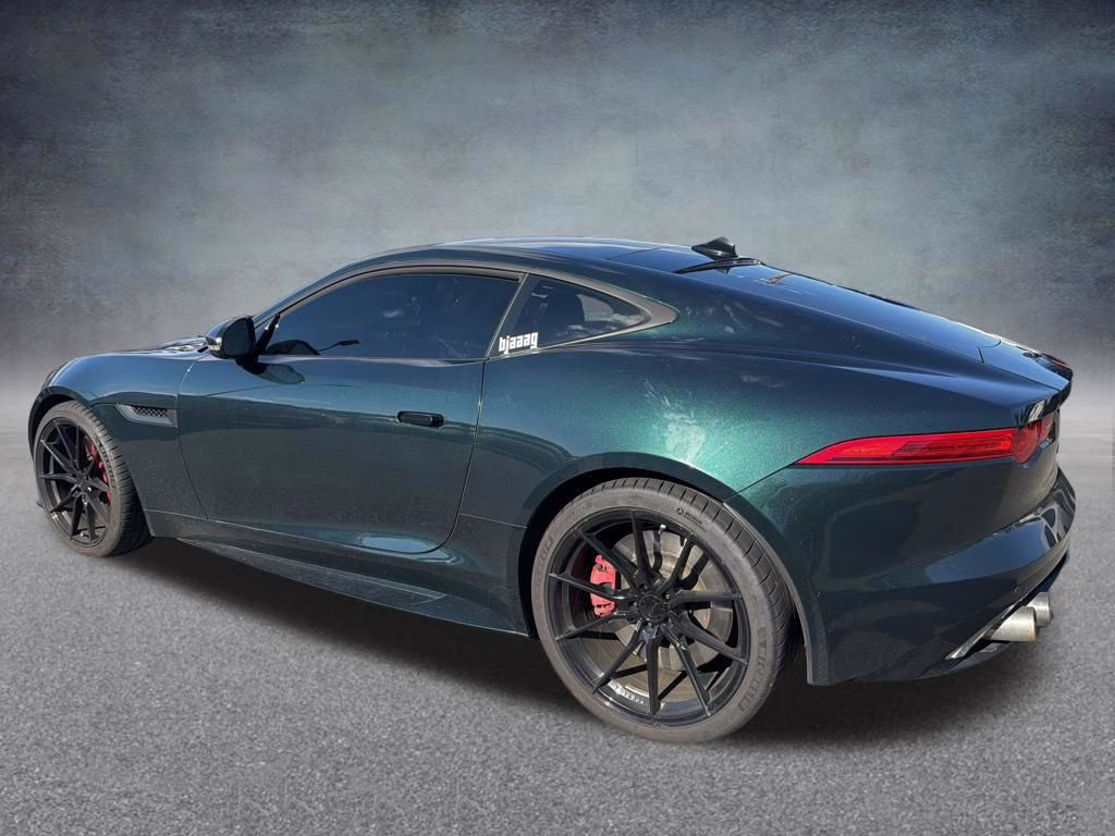 2016 British Racing Green Metallic Jaguar F-TYPE R AWD Coupe