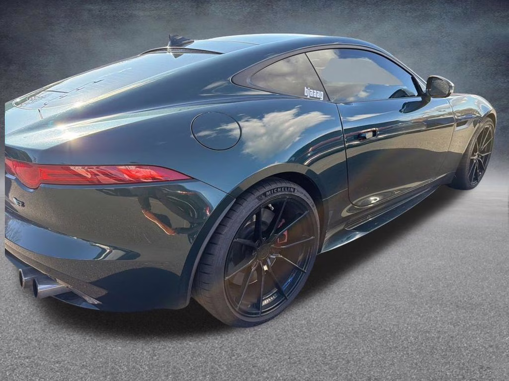 2016 British Racing Green Metallic Jaguar F-TYPE R AWD Coupe
