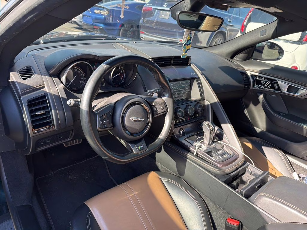 2016 British Racing Green Metallic Jaguar F-TYPE R AWD Coupe