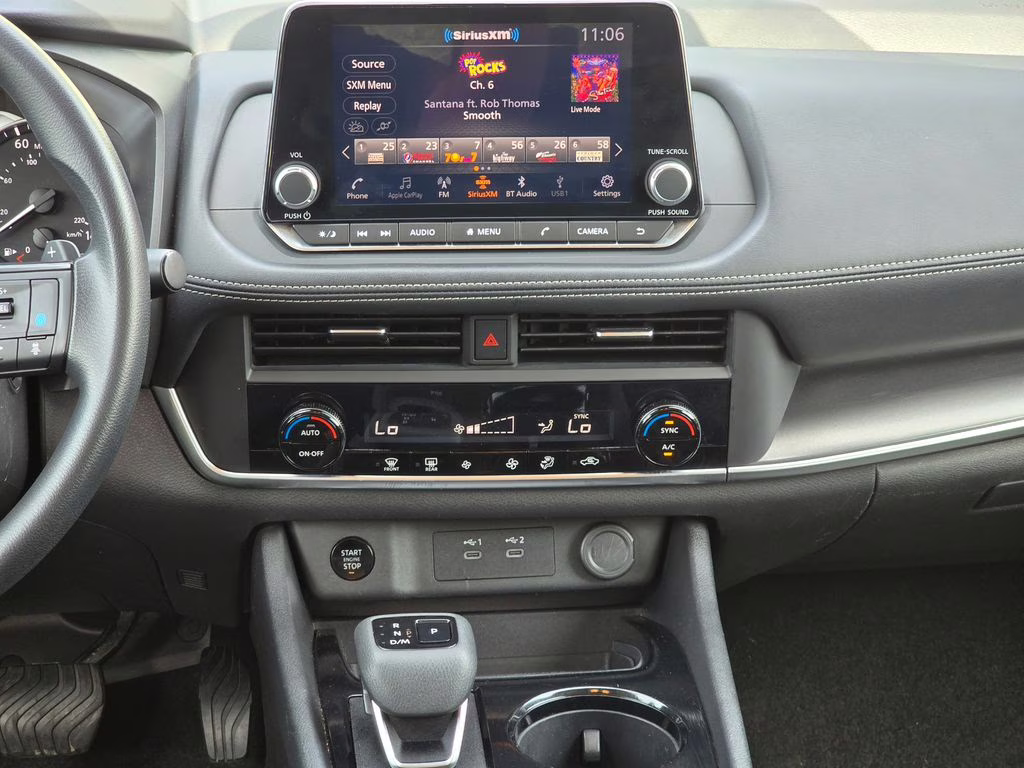 2024 Gun Metallic Nissan Rogue SV AWD SUV