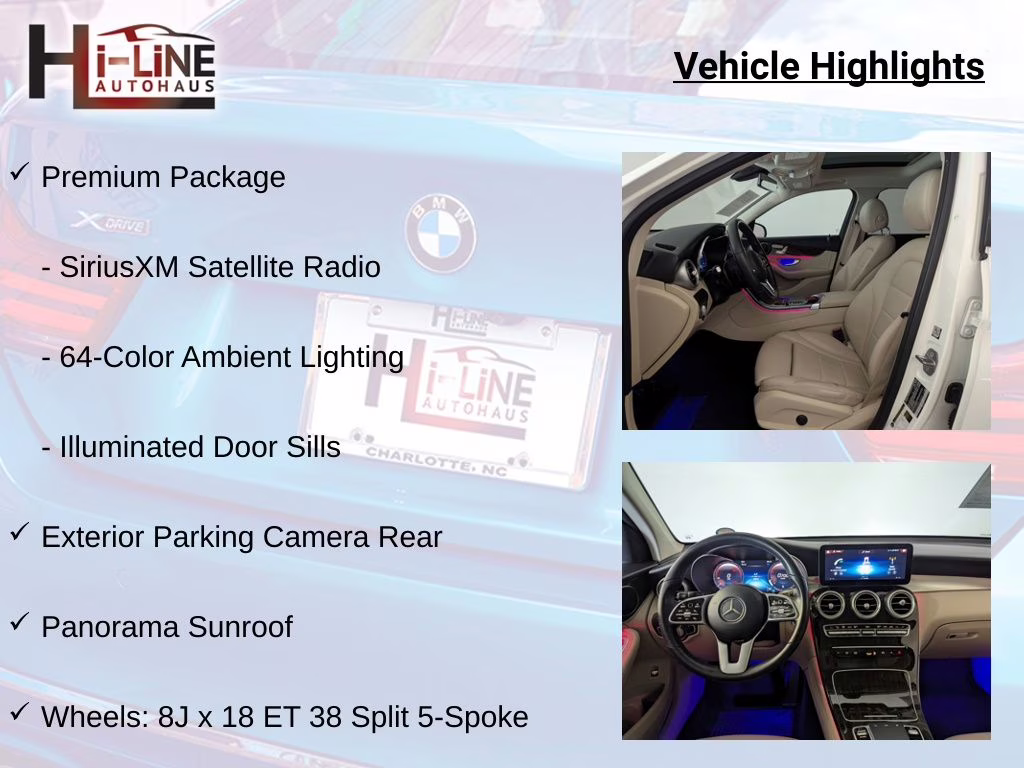 2021 Polar White Mercedes-Benz GLC GLC 300 RWD SUV