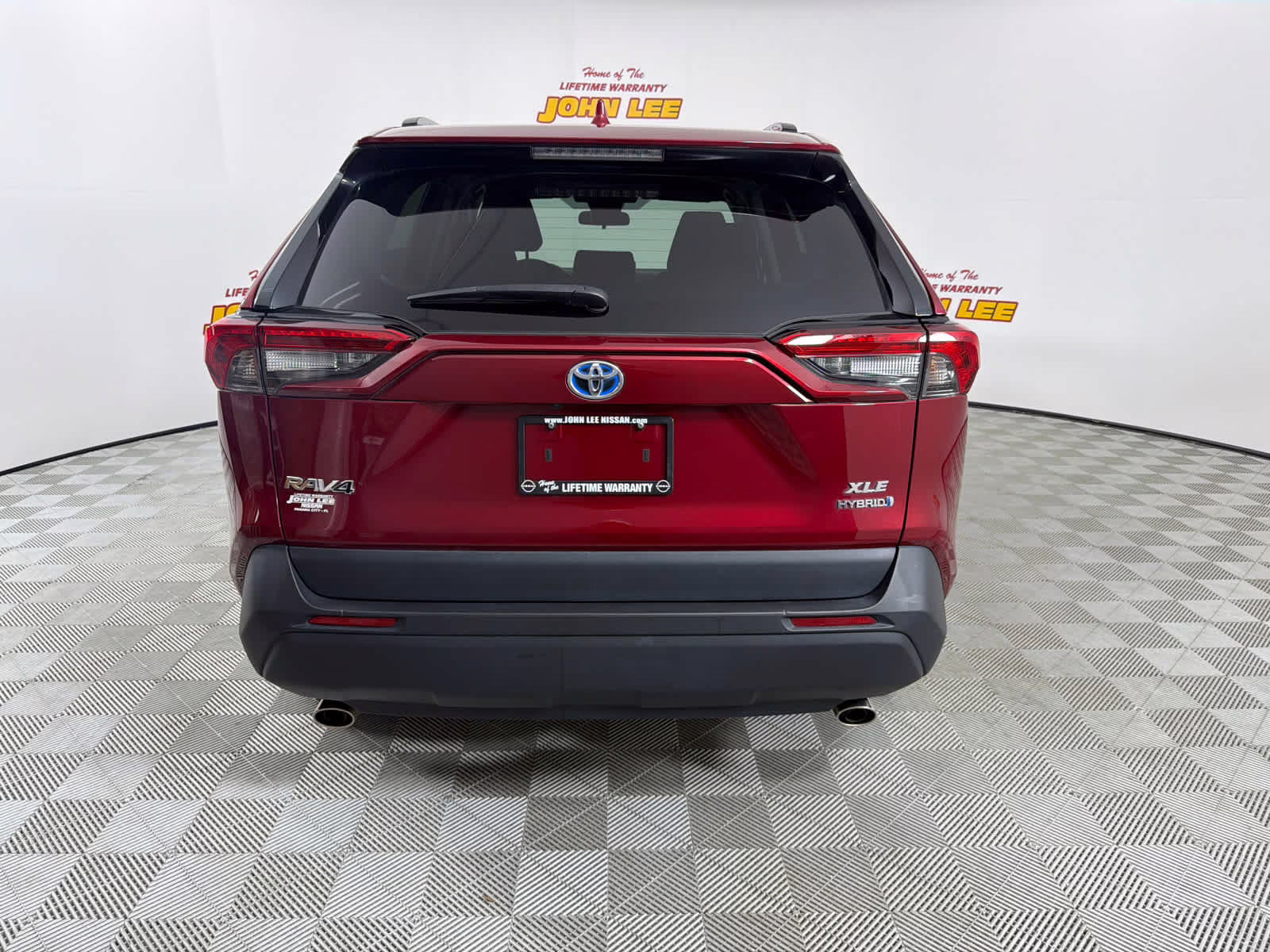 2021 Ruby Flare Pearl Toyota RAV4 Hybrid XLE AWD SUV