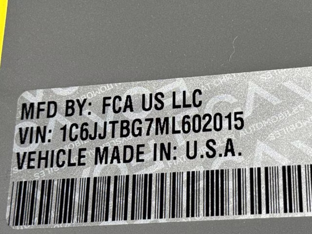 2021 Sting-Gray Clearcoat Jeep Gladiator 4X4 Truck