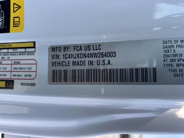 2022 Bright White Clearcoat Jeep Wrangler Unlimited Sport Altitude 4X4 Convertible