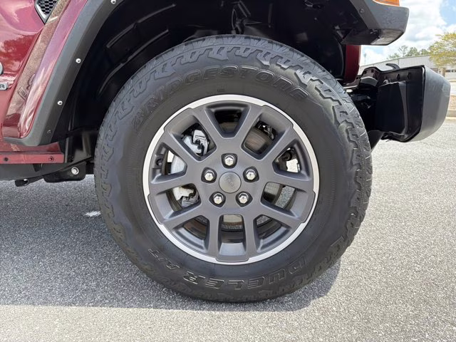 2021 Snazzberry Pearlcoat Jeep Wrangler Unlimited 80th Anniversary 4X4 Convertible