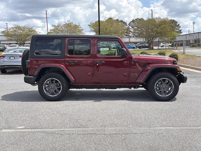2021 Snazzberry Pearlcoat Jeep Wrangler Unlimited 80th Anniversary 4X4 Convertible