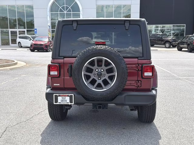 2021 Snazzberry Pearlcoat Jeep Wrangler Unlimited 80th Anniversary 4X4 Convertible