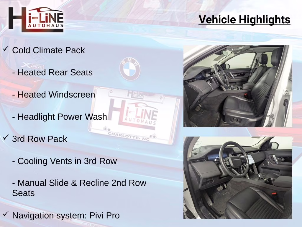 2024 Fuji White Land Rover Discovery Sport S AWD SUV