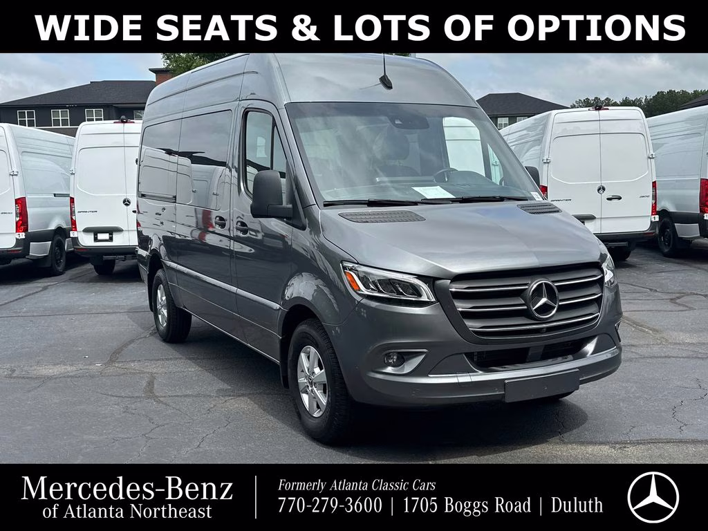 2023 Selenite Gray Metallic Mercedes-Benz Sprinter 2500 Cargo 144 WB RWD