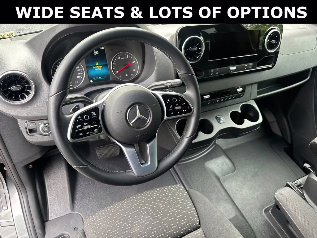 2023 Selenite Gray Metallic Mercedes-Benz Sprinter 2500 Cargo 144 WB RWD