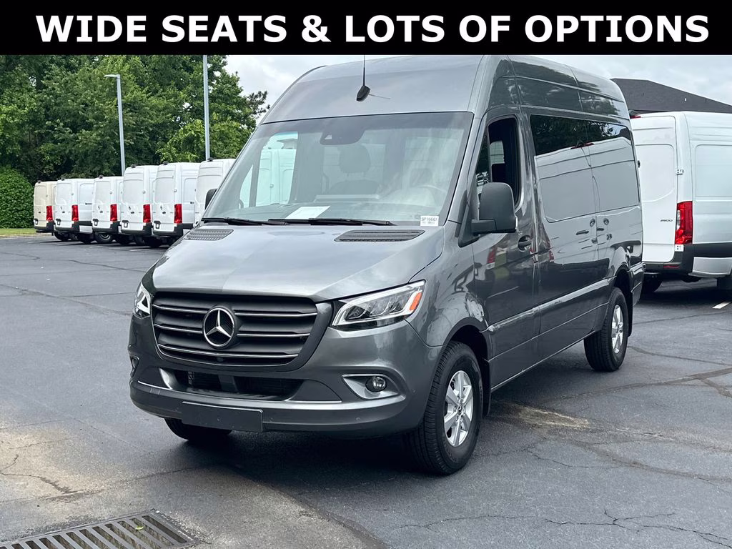 2023 Selenite Gray Metallic Mercedes-Benz Sprinter 2500 Cargo 144 WB RWD