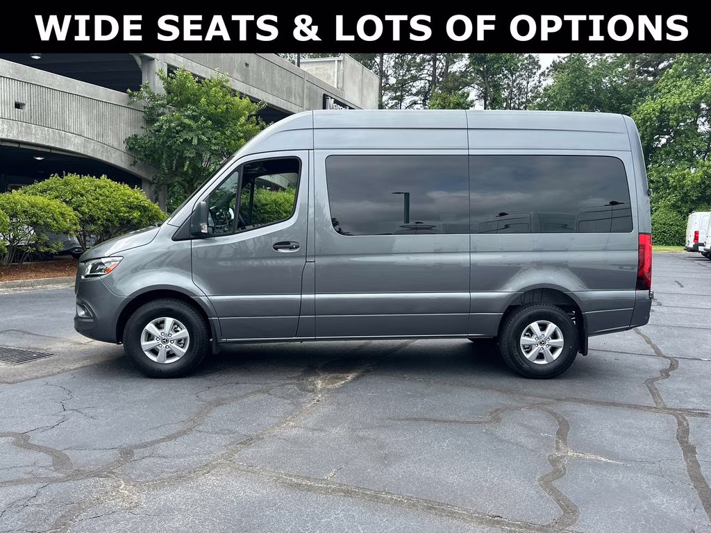 2023 Selenite Gray Metallic Mercedes-Benz Sprinter 2500 Cargo 144 WB RWD