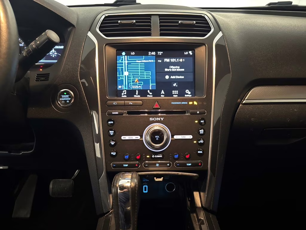 2018 Blue Metallic Ford Explorer Sport 4X4 SUV