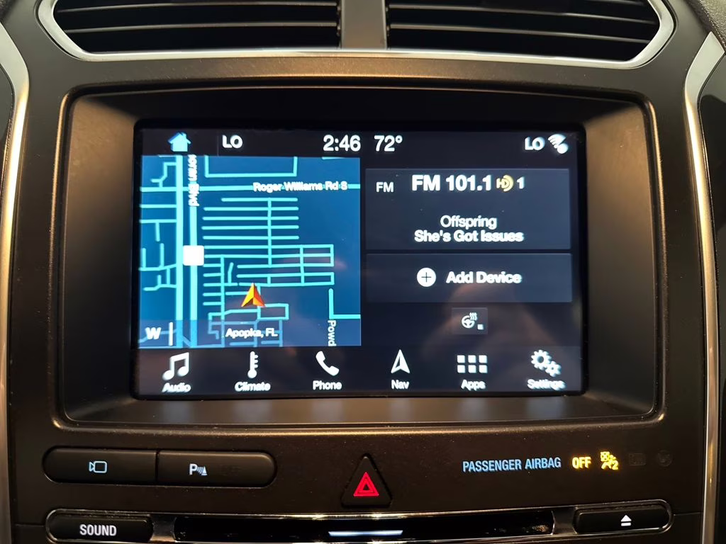 2018 Blue Metallic Ford Explorer Sport 4X4 SUV