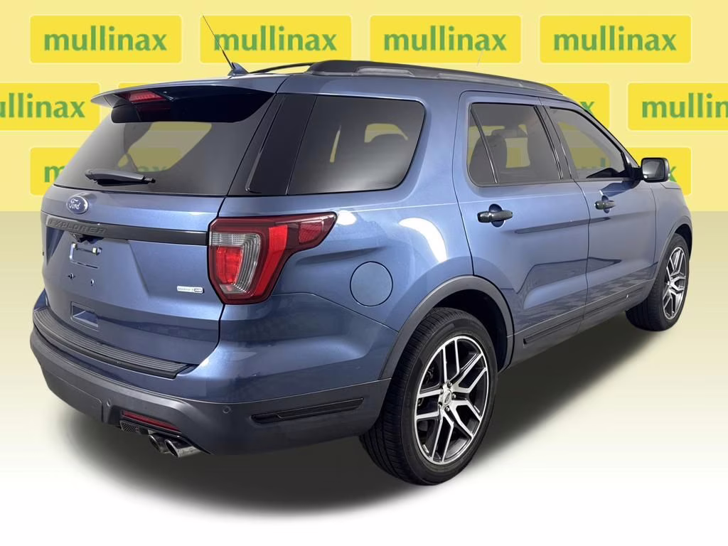 2018 Blue Metallic Ford Explorer Sport 4X4 SUV