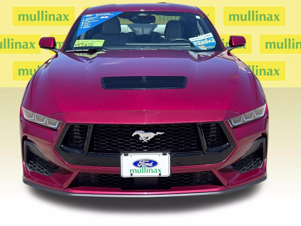 2025 Molten Magenta Metallic Tri-Coat Ford Mustang GT Premium RWD Coupe