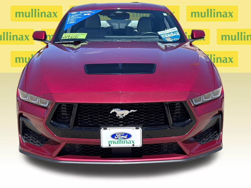 2025 Molten Magenta Metallic Tri-Coat Ford Mustang GT Premium RWD Coupe