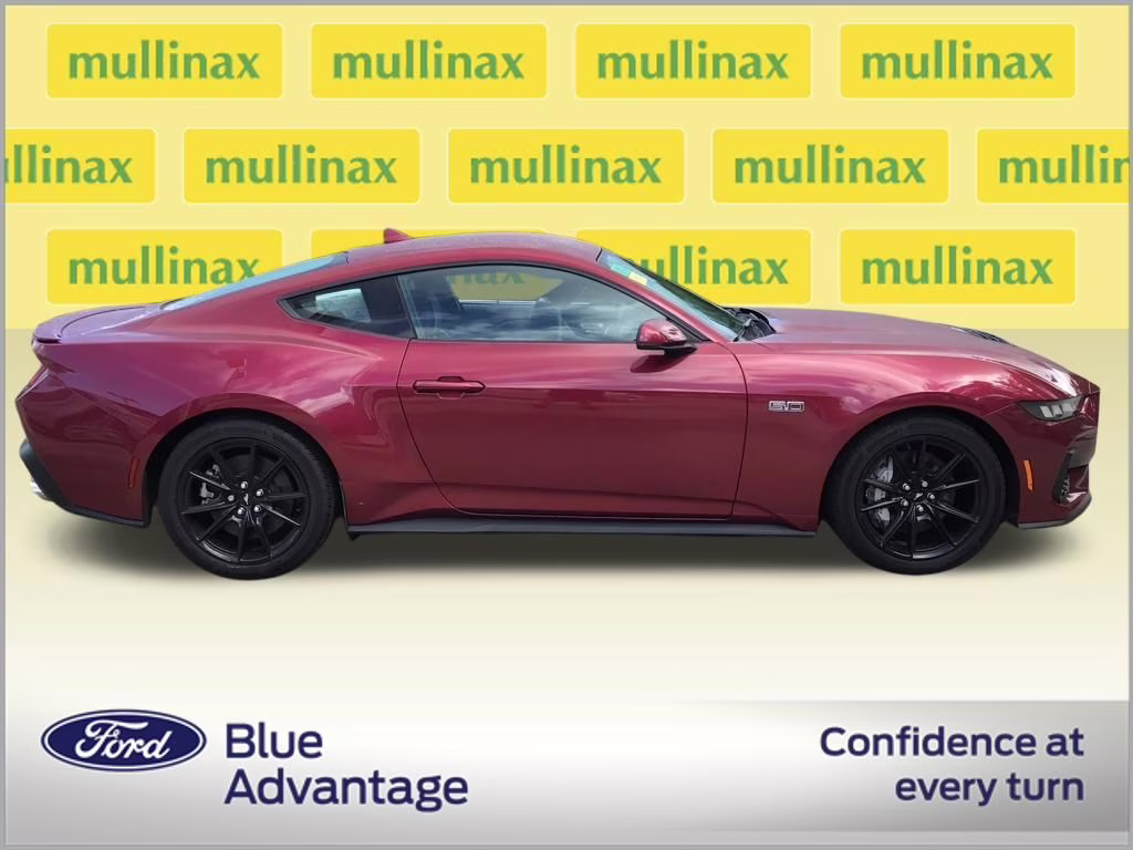 2025 Molten Magenta Metallic Tri-Coat Ford Mustang GT Premium RWD Coupe