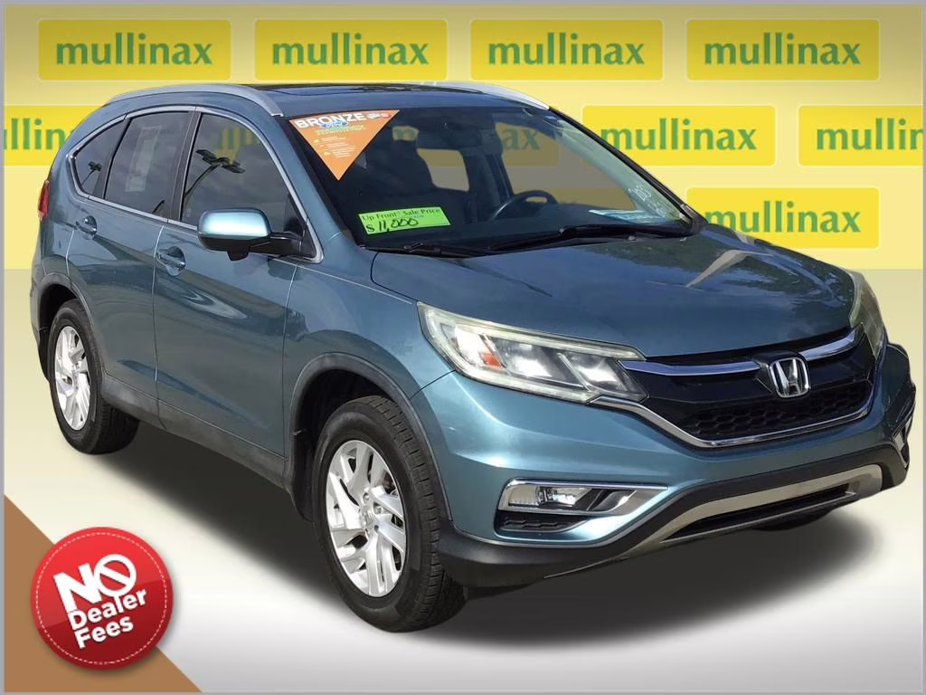 2015 Mountain Air Metallic Honda CR-V EX-L FWD SUV