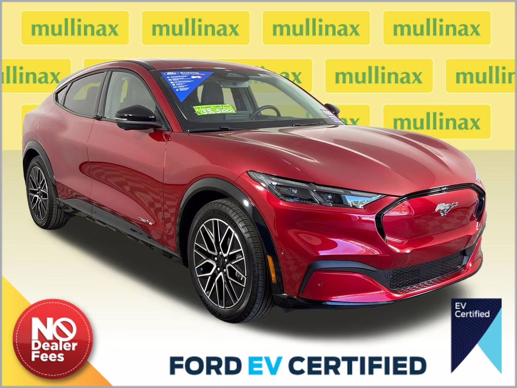 2024 Red Metallic Ford Mustang Mach-E Premium RWD SUV