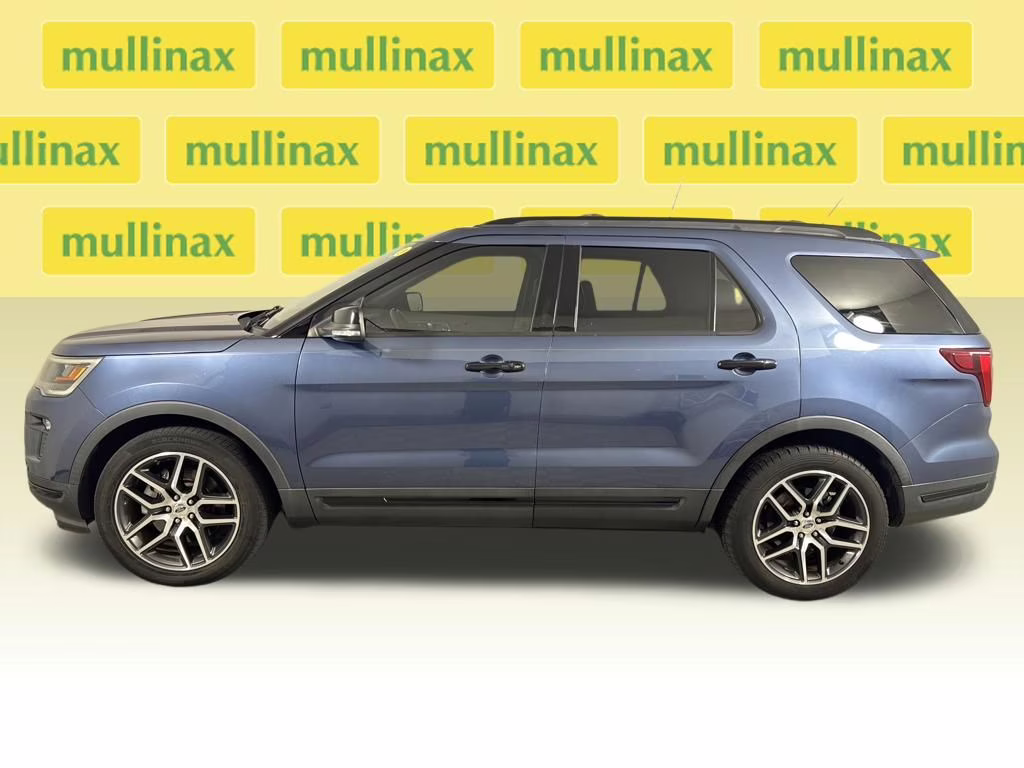 2018 Blue Metallic Ford Explorer Sport 4X4 SUV