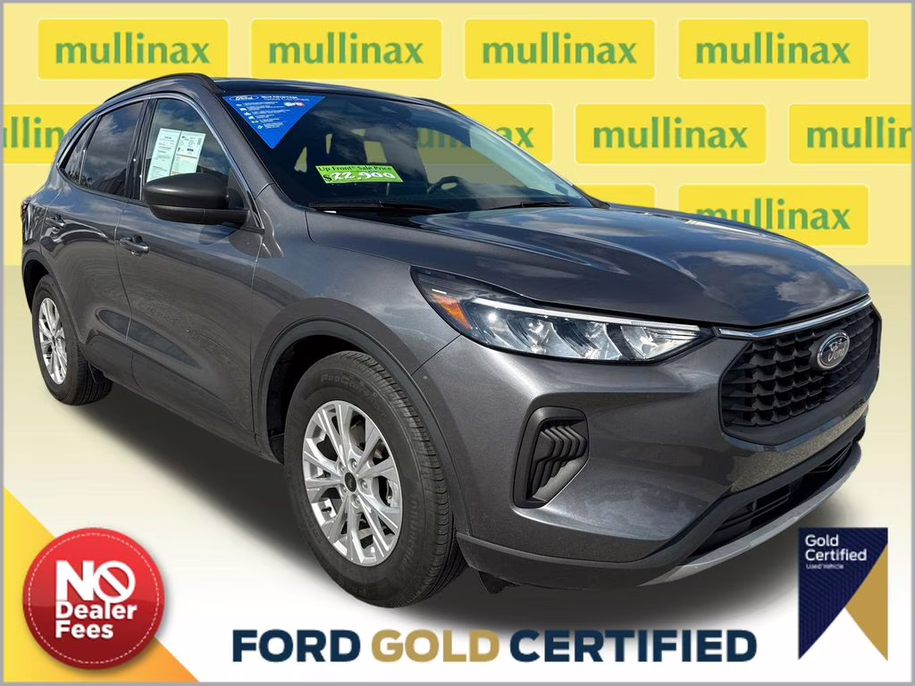 2023 Carbonized Gray Metallic Ford Escape Active FWD SUV