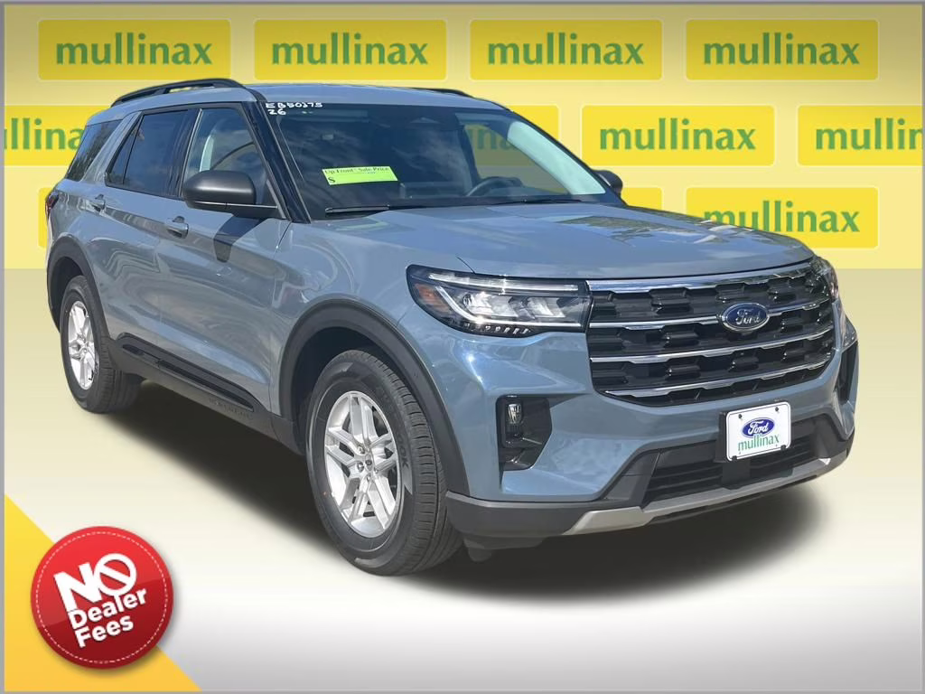 2026 Vapor Blue Ford Explorer Active RWD SUV