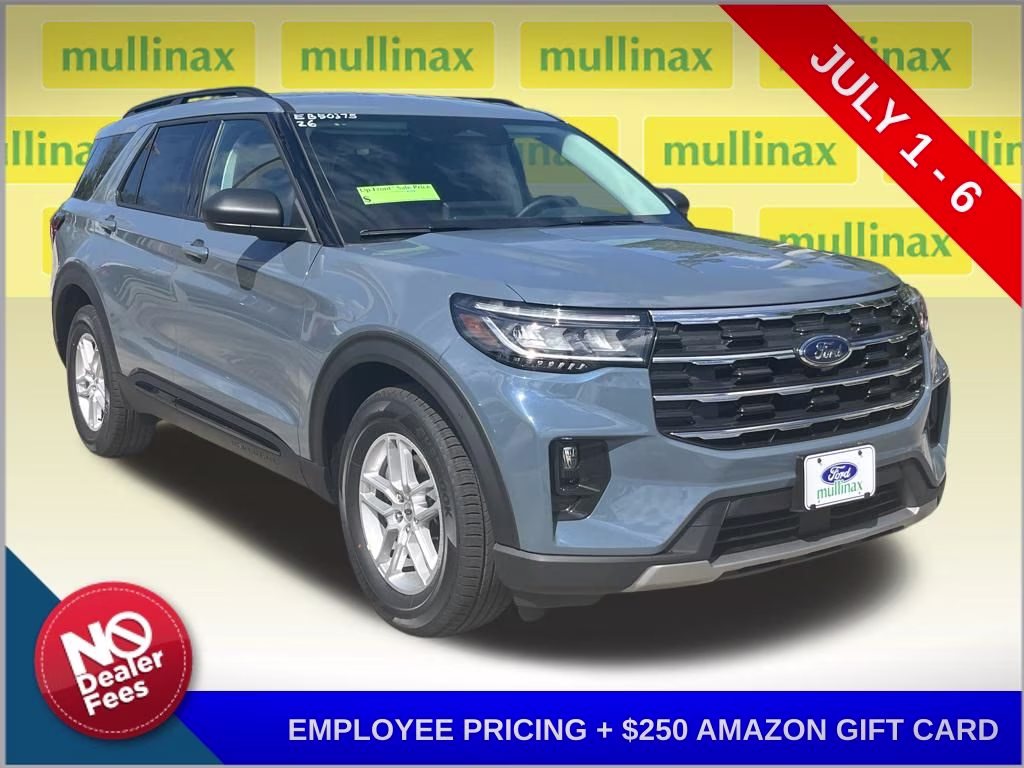 2026 Vapor Blue Metallic Ford Explorer Active RWD SUV