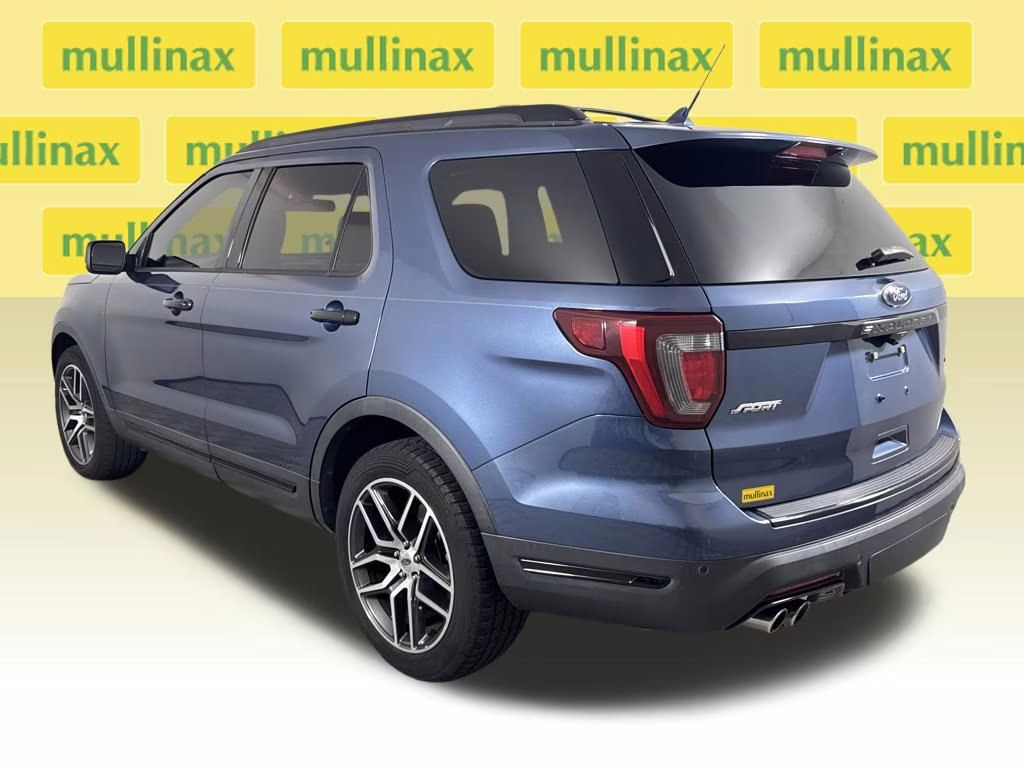 2018 Blue Metallic Ford Explorer Sport 4X4 SUV