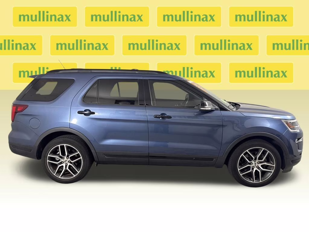 2018 Blue Metallic Ford Explorer Sport 4X4 SUV