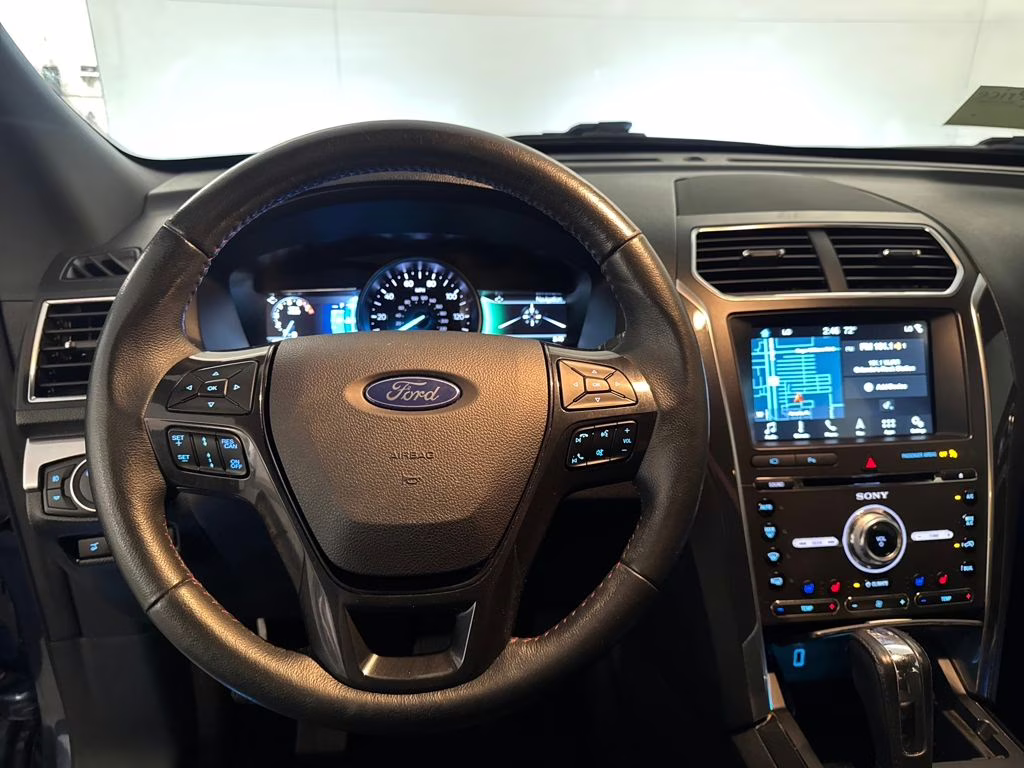 2018 Blue Metallic Ford Explorer Sport 4X4 SUV