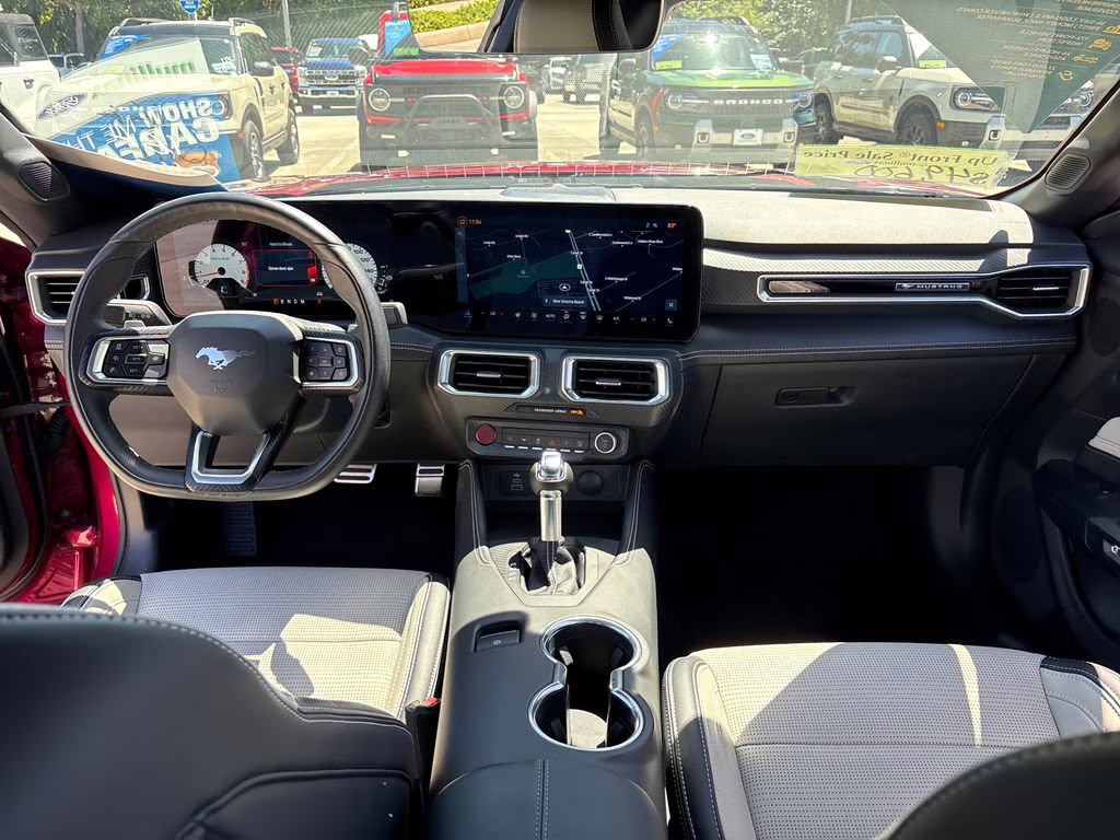 2025 Molten Magenta Metallic Tri-Coat Ford Mustang GT Premium RWD Coupe