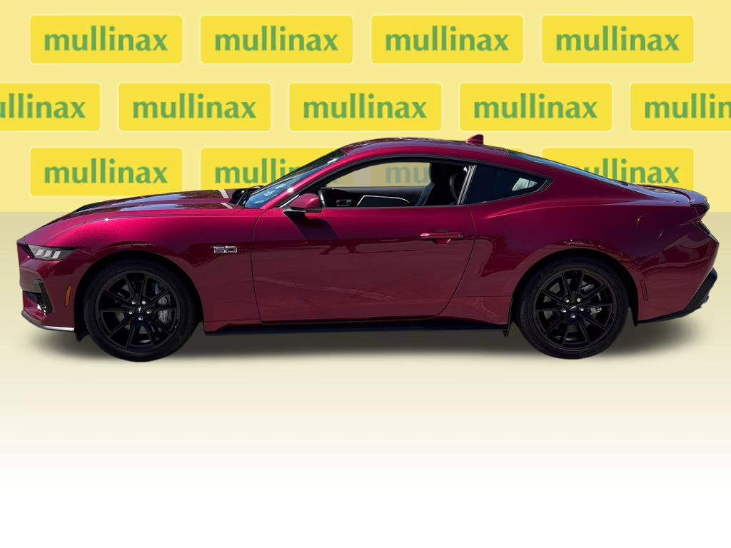 2025 Molten Magenta Metallic Tri-Coat Ford Mustang GT Premium RWD Coupe