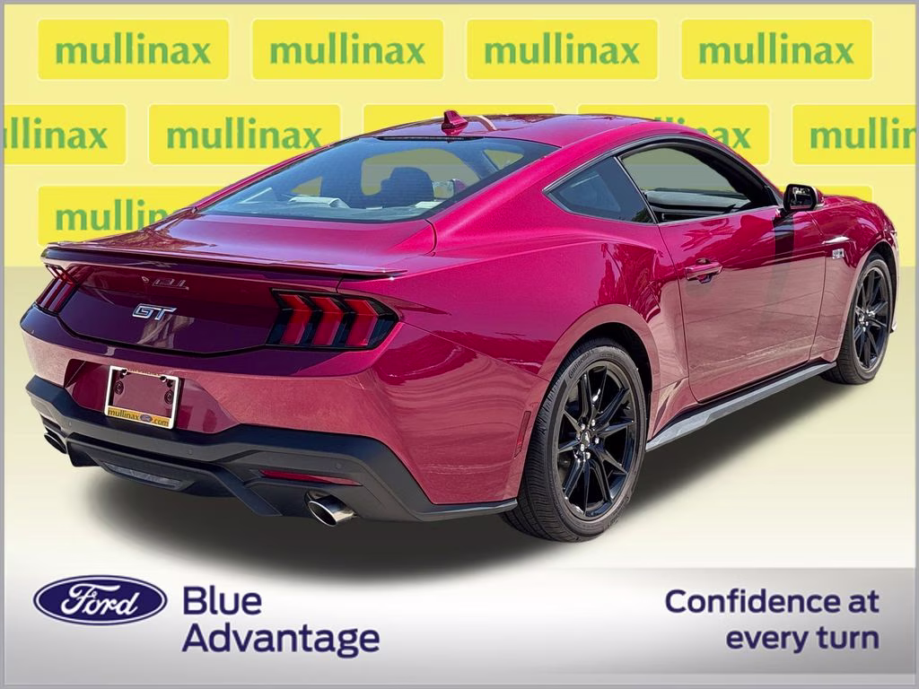 2025 Molten Magenta Metallic Tri-Coat Ford Mustang GT Premium RWD Coupe