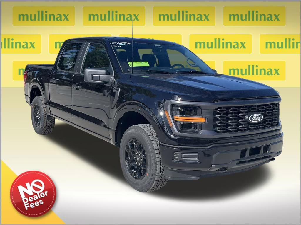 2026 Agate Black Metallic Ford F-150 STX 4X4 Truck
