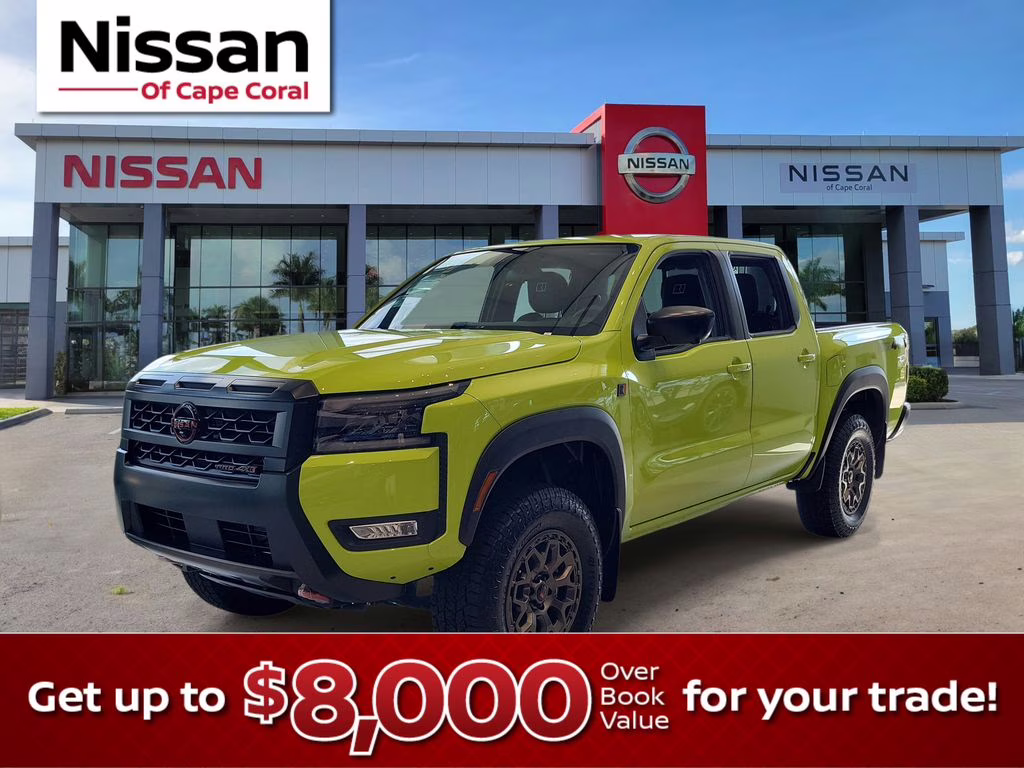 2026 Citrus Strike Nissan Frontier PRO-4X 4X4 Truck