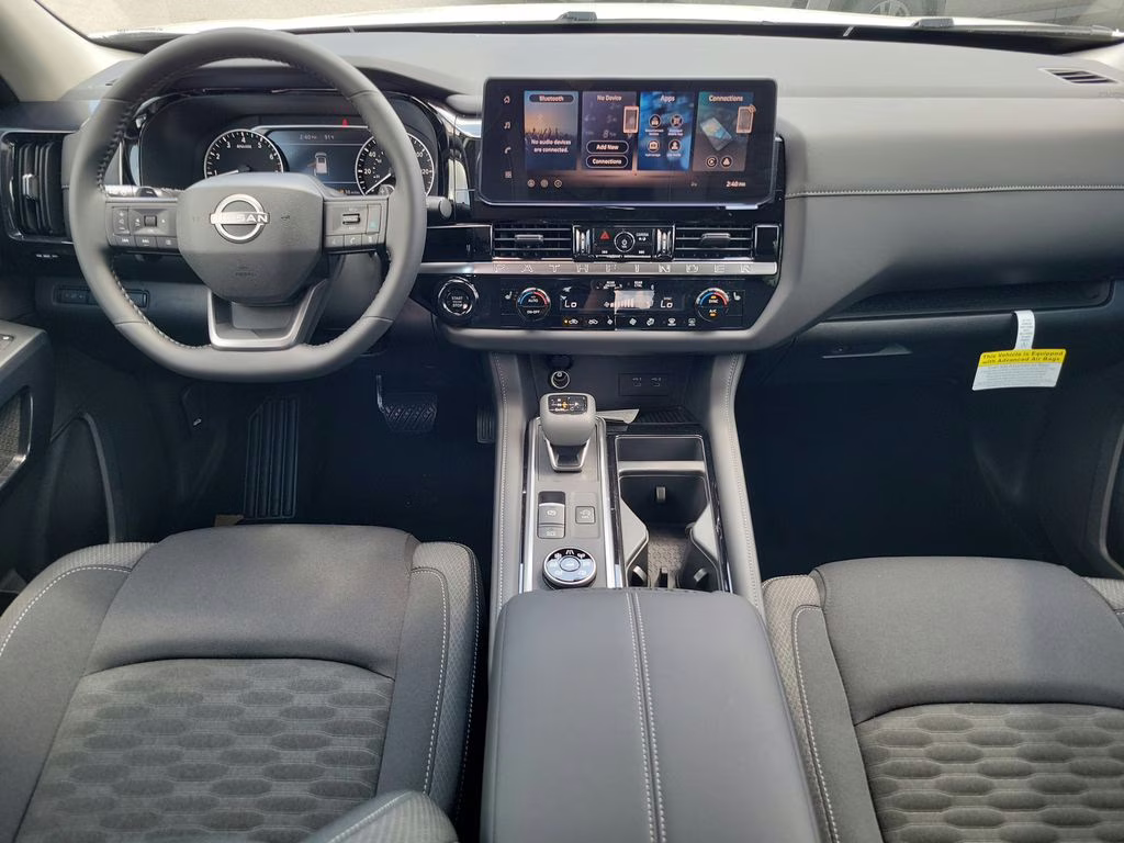 2026 Everest White Pearl Tricoat Nissan Pathfinder SV 4X4 SUV