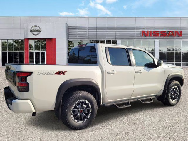2026 Glacier White Nissan Frontier PRO-4X 4X4 Truck