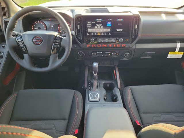 2026 Glacier White Nissan Frontier PRO-4X 4X4 Truck