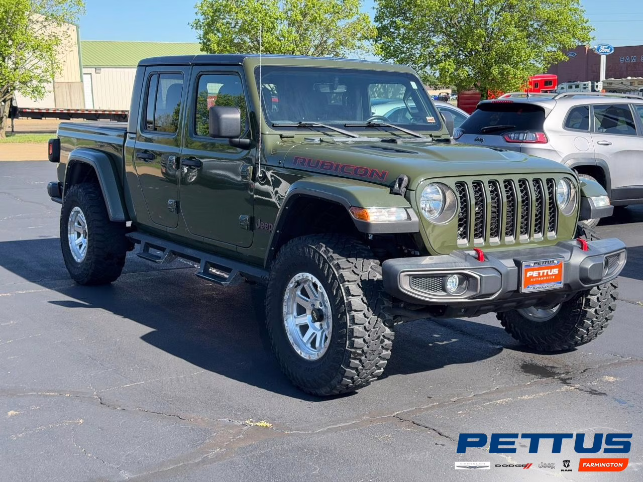 2021 Sarge Green Clearcoat Jeep Gladiator Rubicon 4X4 Truck