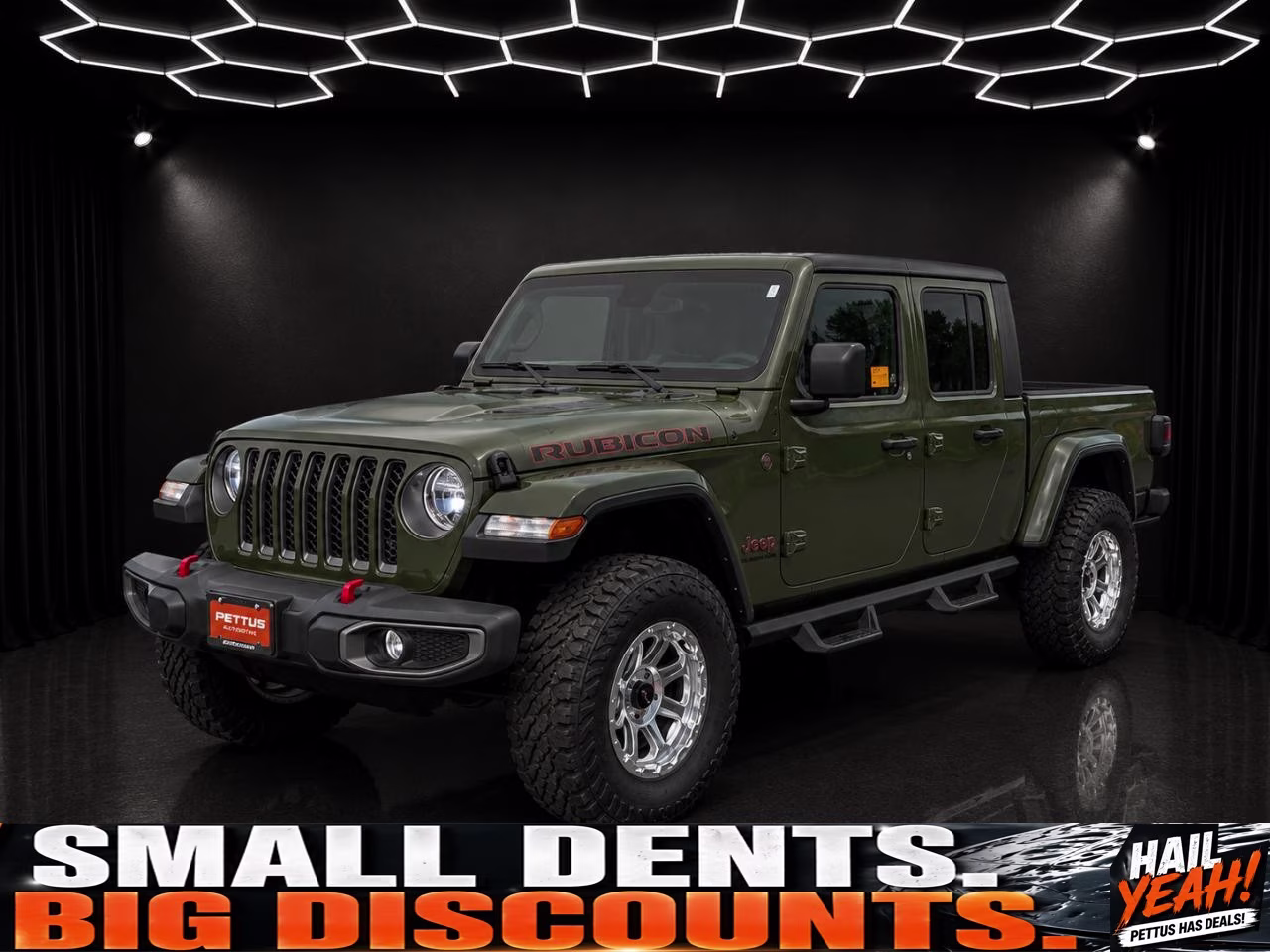 2021 Sarge Green Clearcoat Jeep Gladiator Rubicon 4X4 Truck