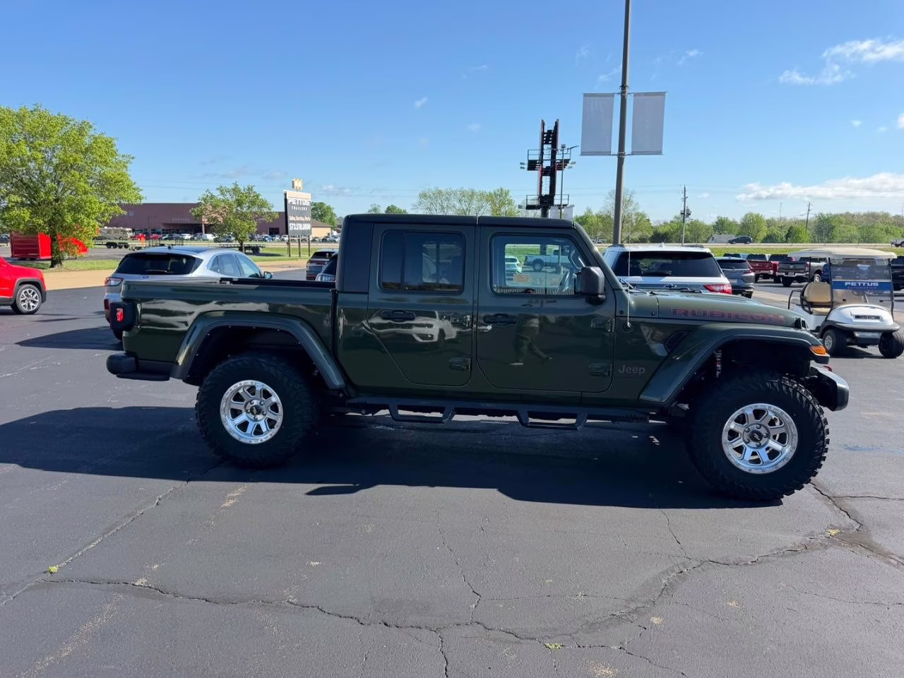 2021 Sarge Green Clearcoat Jeep Gladiator Rubicon 4X4 Truck