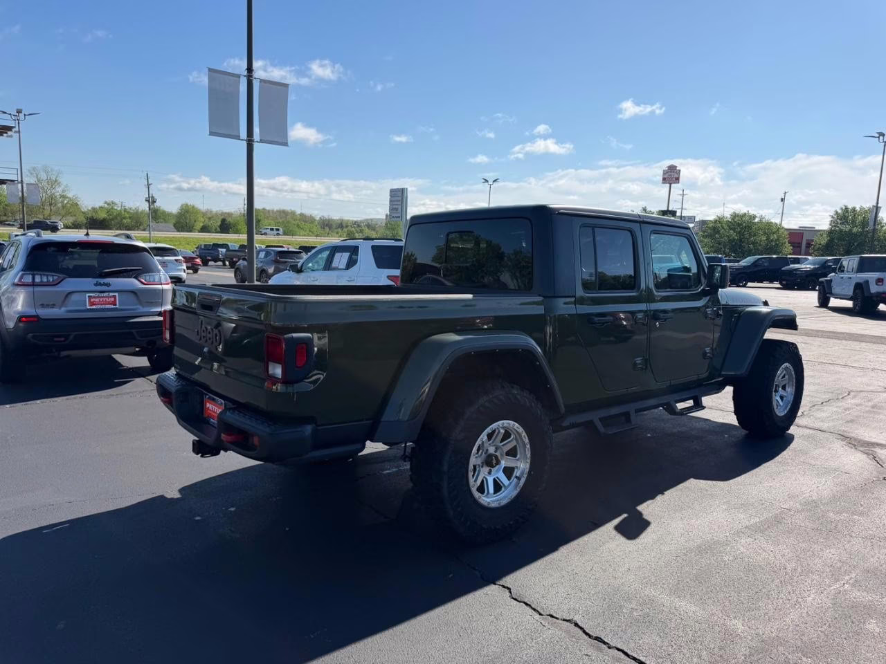 2021 Sarge Green Clearcoat Jeep Gladiator Rubicon 4X4 Truck