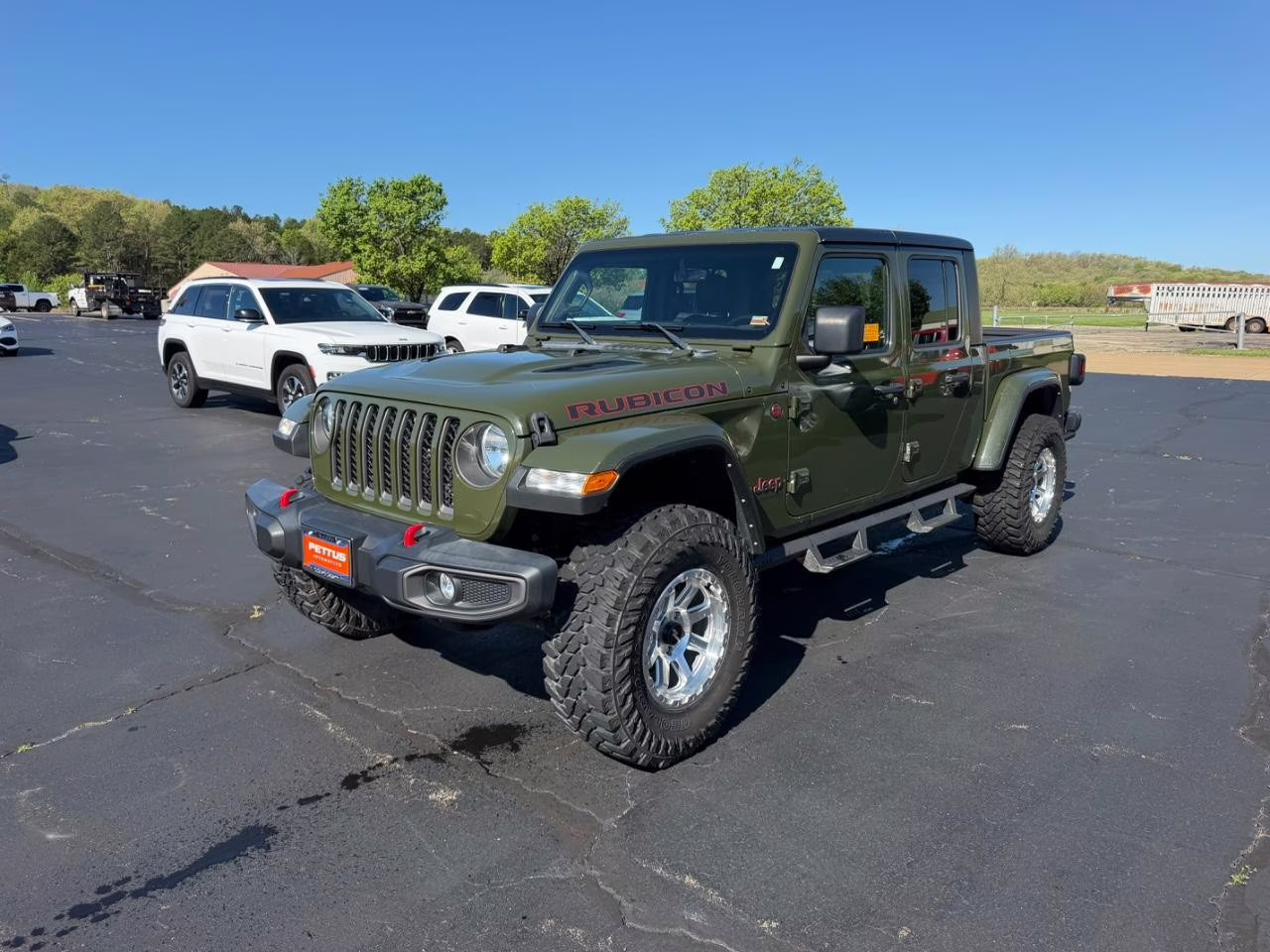 2021 Sarge Green Clearcoat Jeep Gladiator Rubicon 4X4 Truck