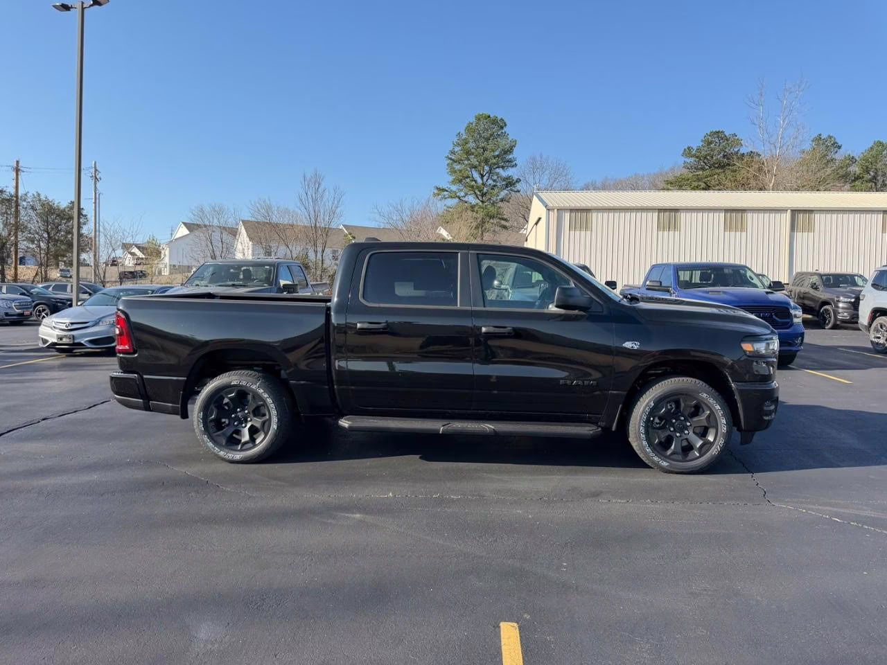 2026 Diamond Black Crystal Pearlcoat Ram 1500 Express 4X4 Truck