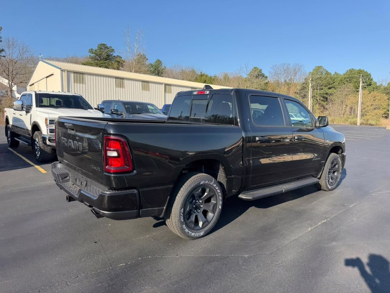 2026 Diamond Black Crystal Pearlcoat Ram 1500 Express 4X4 Truck